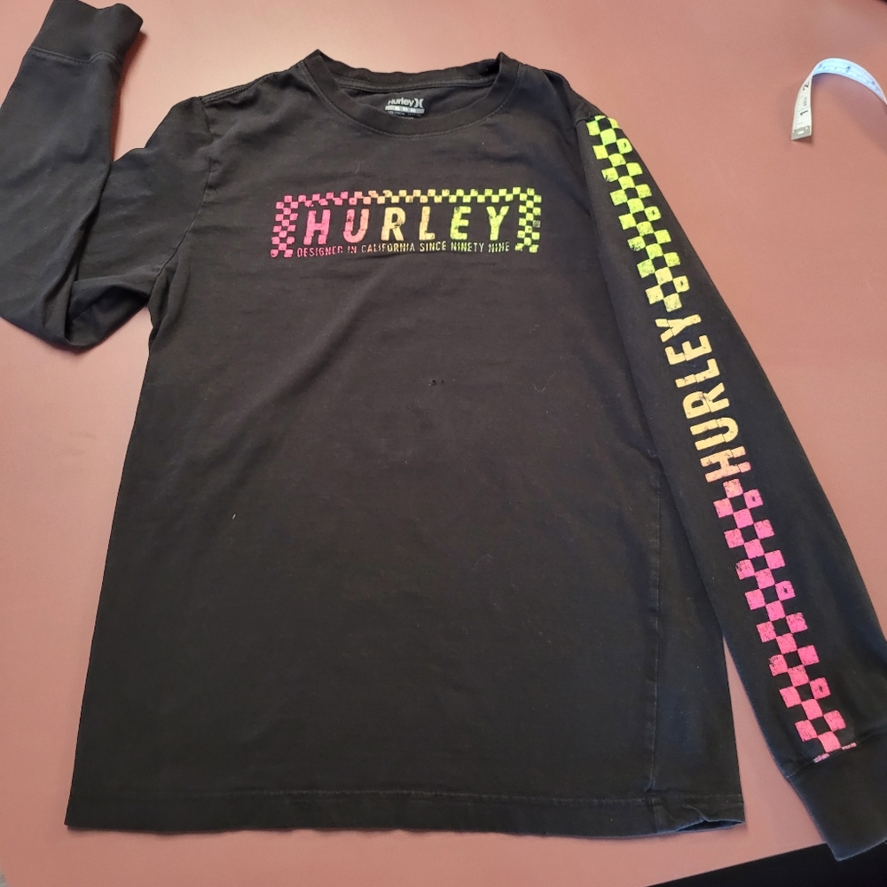Boys, Hurley,  size xl, black long sleeve